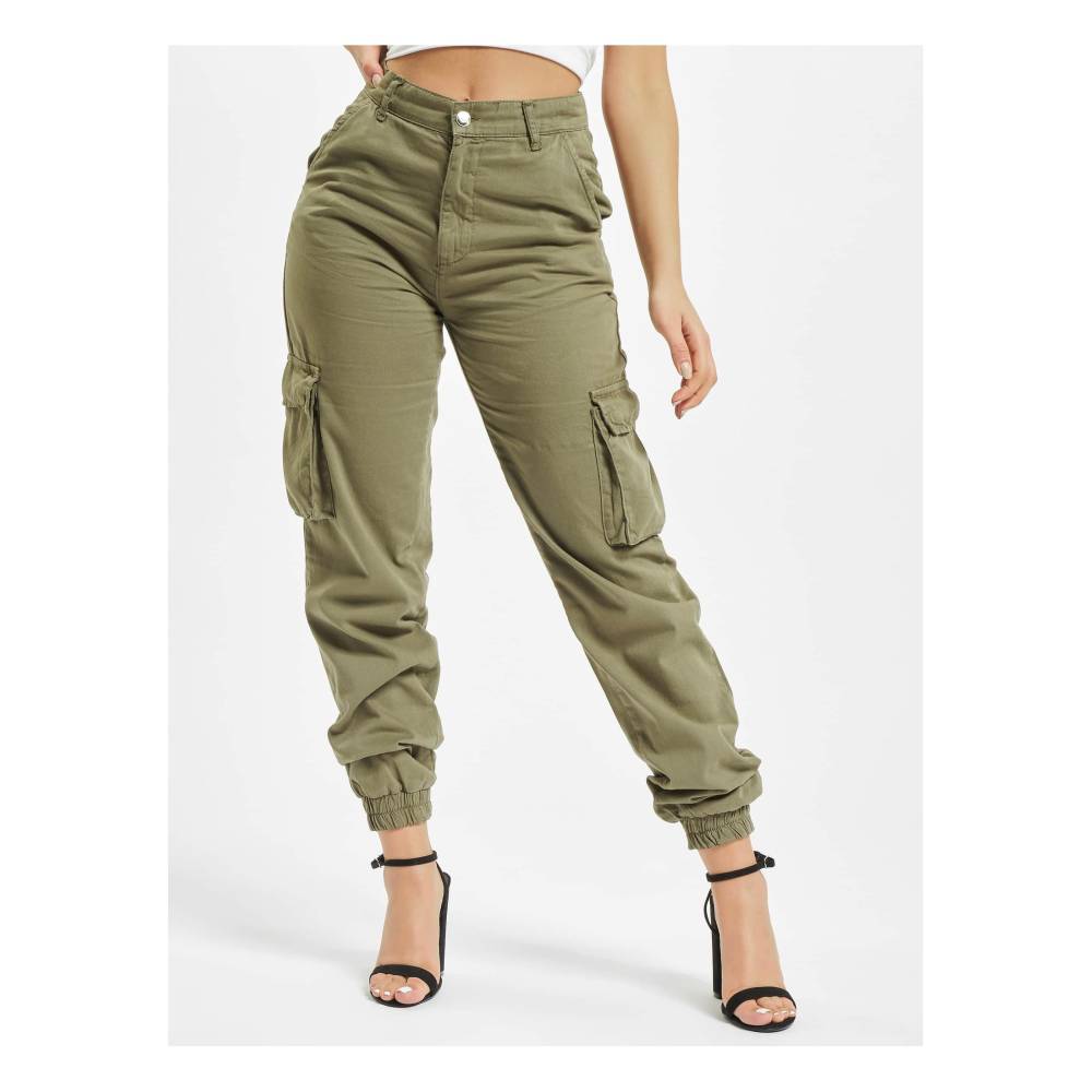 DEF - Ruby Pantalon cargo - Olive verte